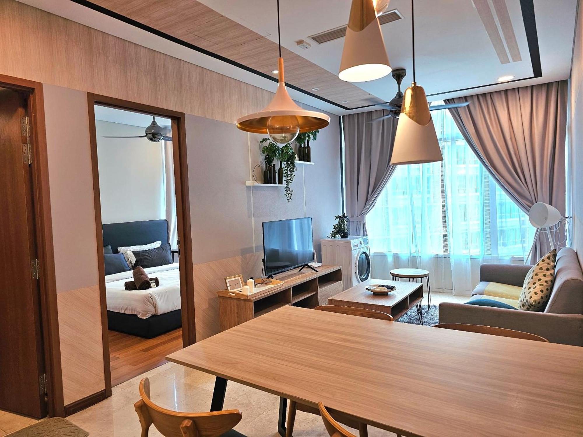 De Apartment Sky At Klcc 쿠알라룸푸르 외부 사진